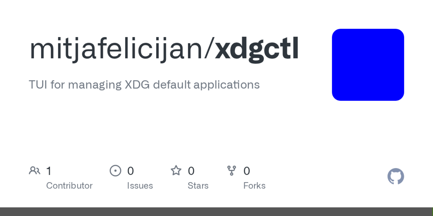 show hn tui for managing xdg default applications