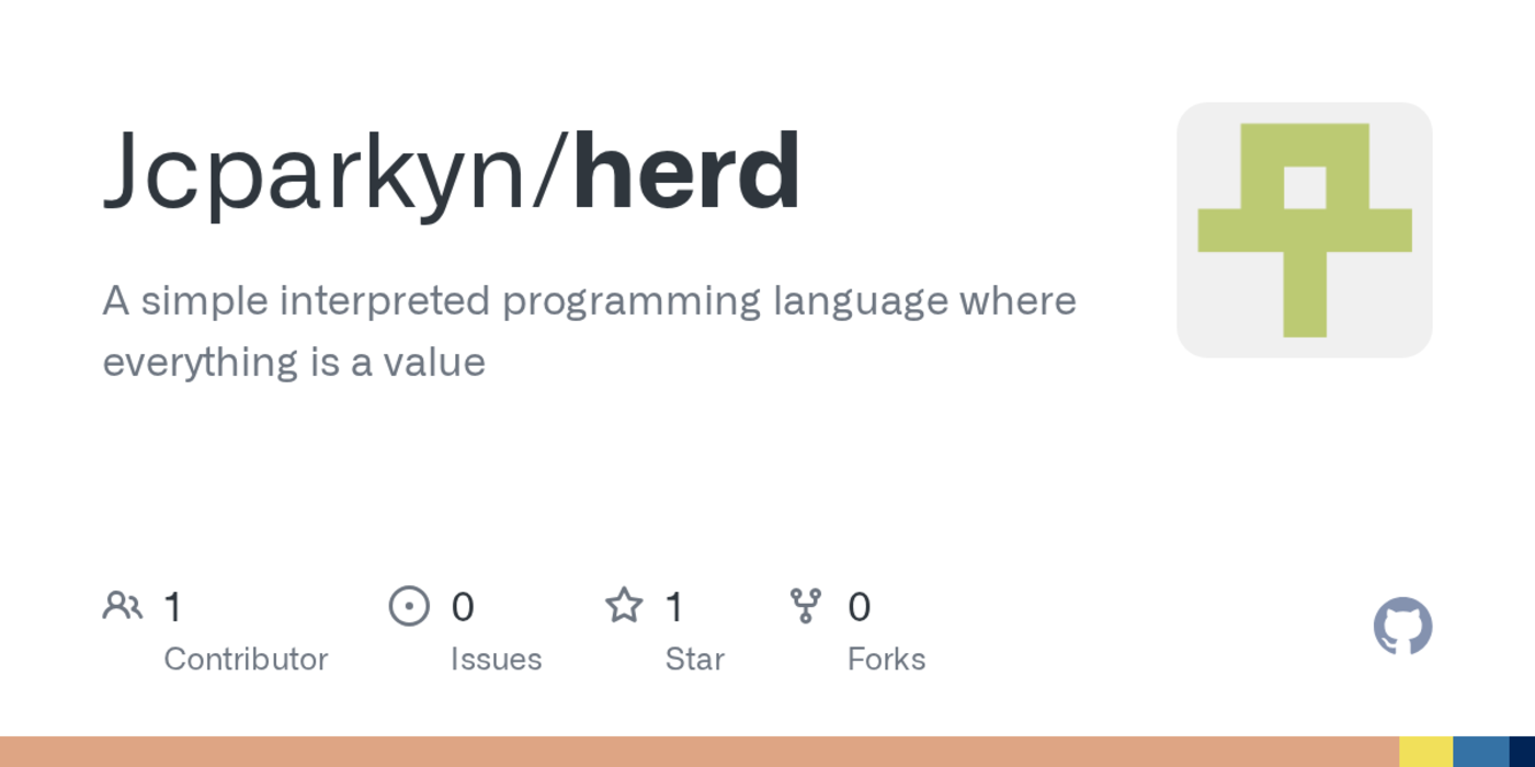 show hn a small programming language where everything is a value