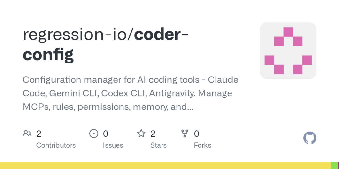 show hn config manager for claude code and others rules mcps permissions