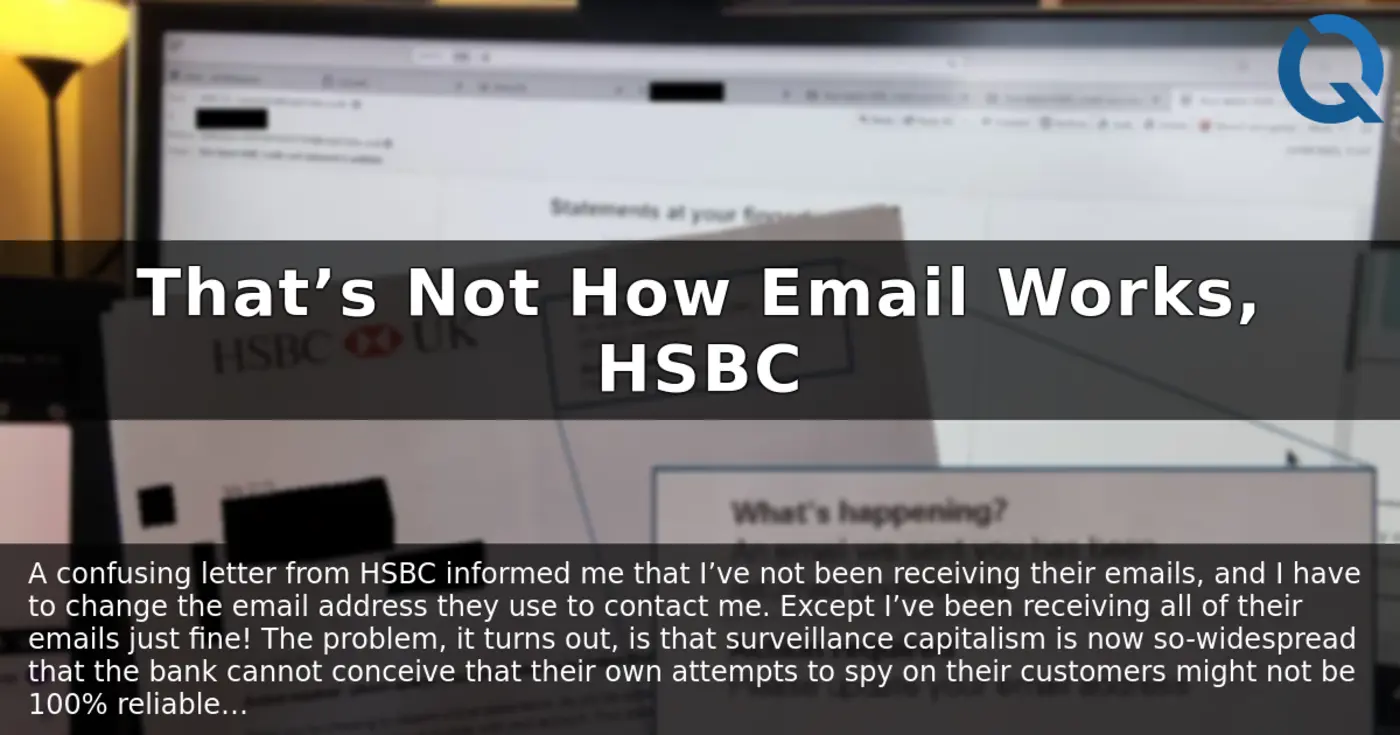 thatx27s not how email works hsbc
