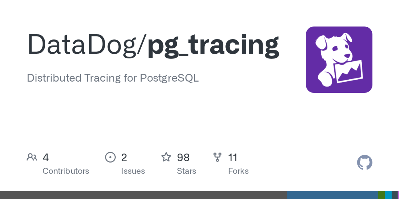 pgtracing distributed tracing for postgresql