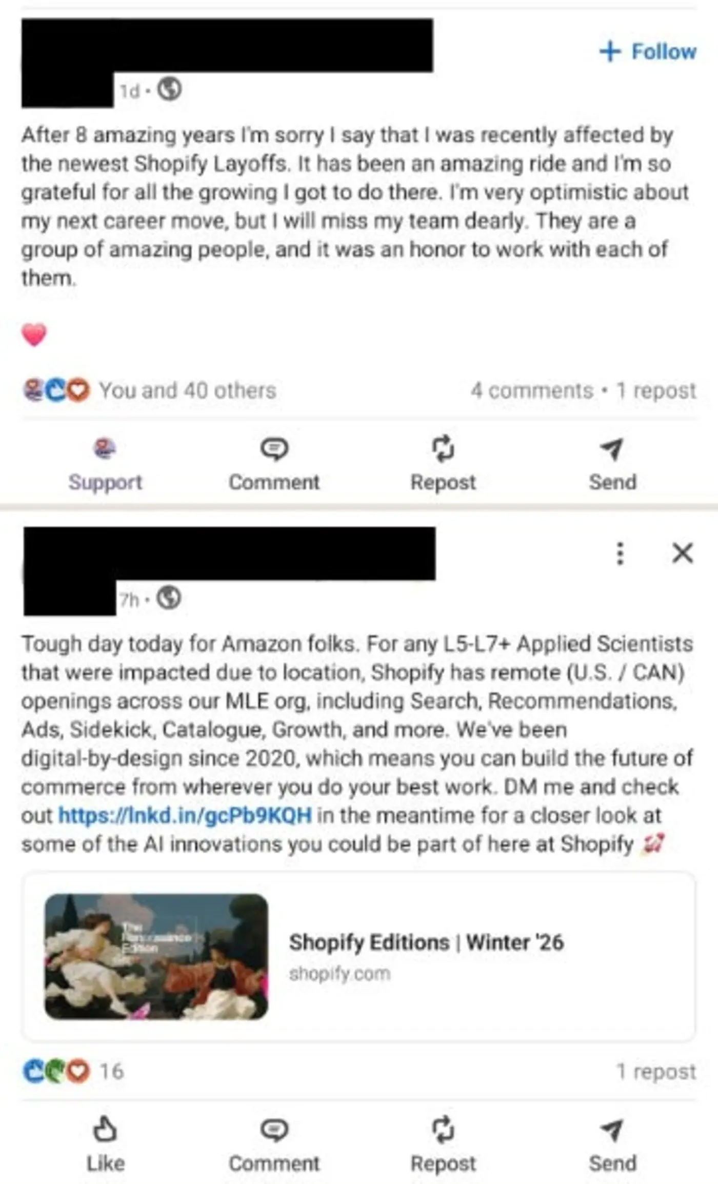 the tech market is fundamentally fucked up ai is just a scapegoat