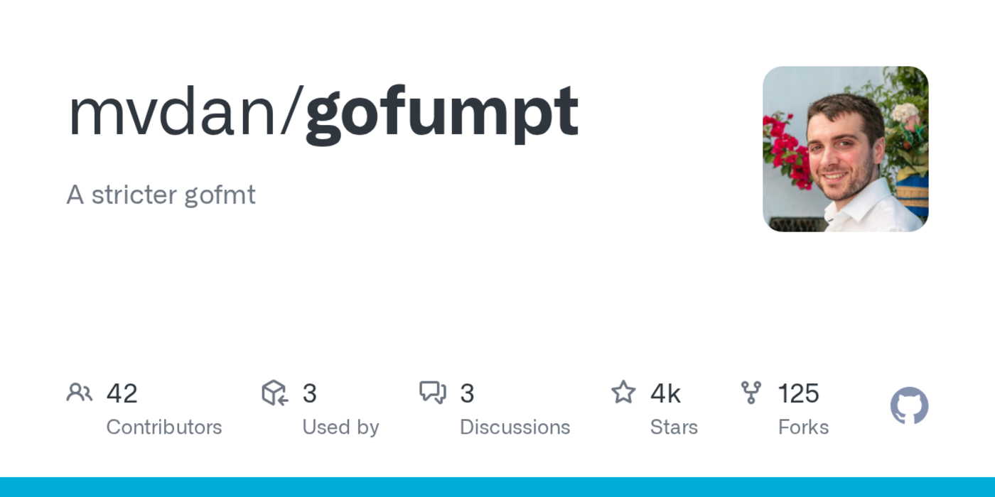 gofumpt a stricter gofmt