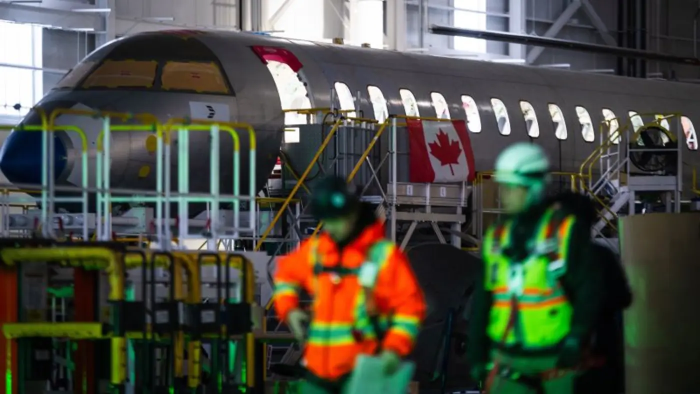 trump says hex27s decertifying canadamade aircraft and threatens 50 tariffs