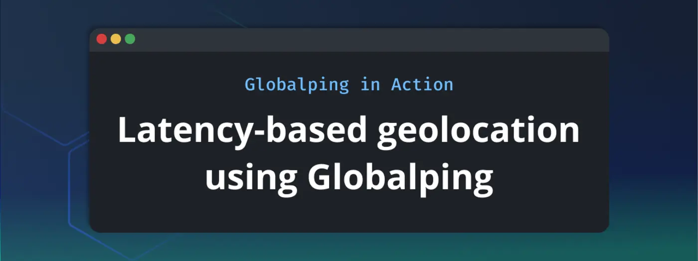 we have ipinfo at home or how to geolocate ips in your cli using latency