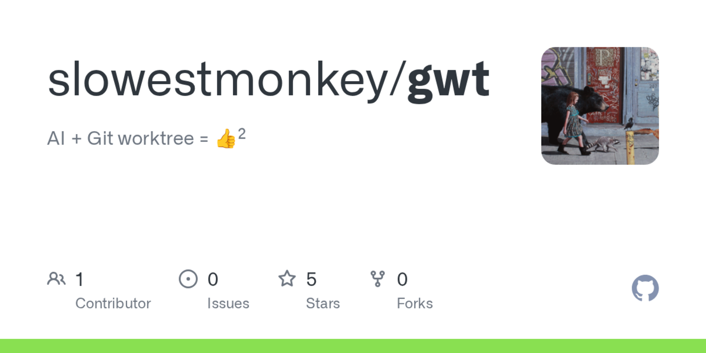 show hn gwt conflictless ai sessions in parallel terminal