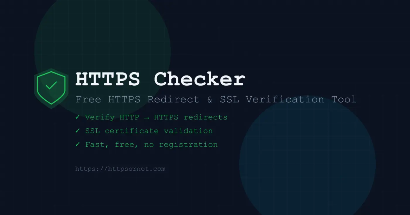 a simple https http3 ssl and security headers checker i built with ai
