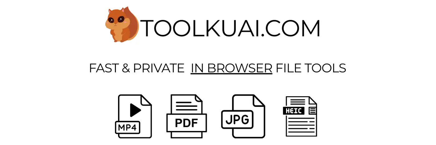 show hn toolkuai privacyfirst 100 clientside media tools
