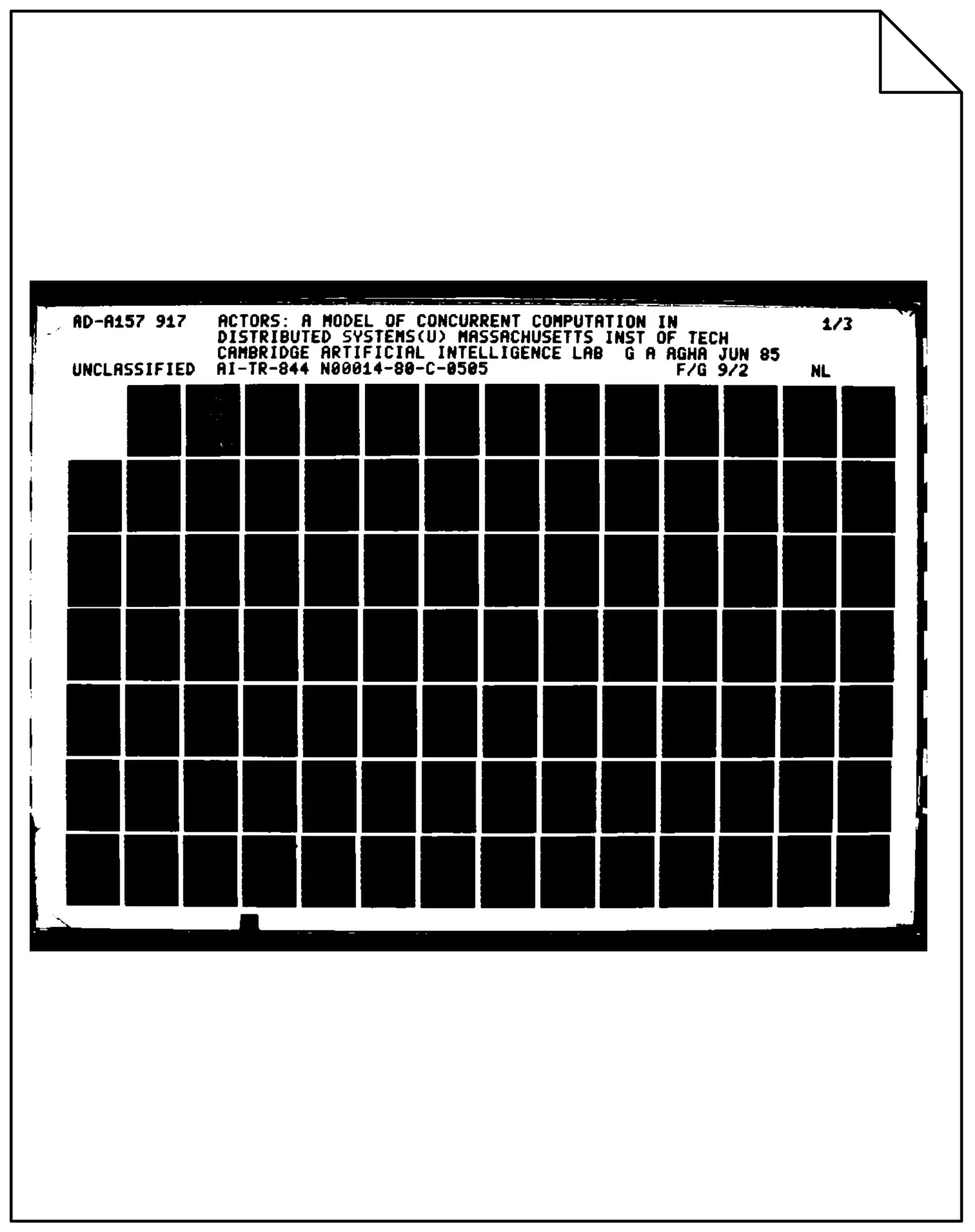 actors a model of concurrent computation pdf