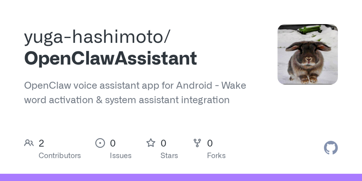 show hn openclaw assistant replace google assistant with any ai