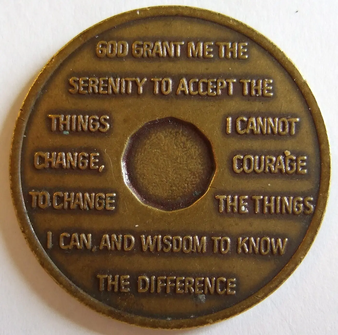 serenity prayer