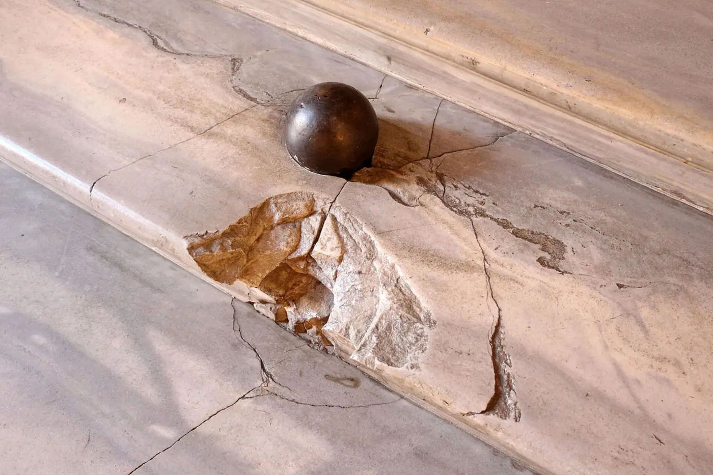 rome is studded with cannon balls 2022