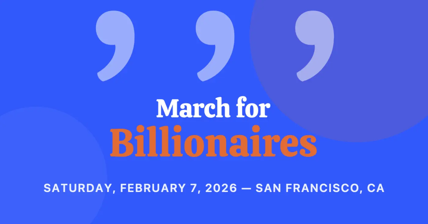 march for billionaires