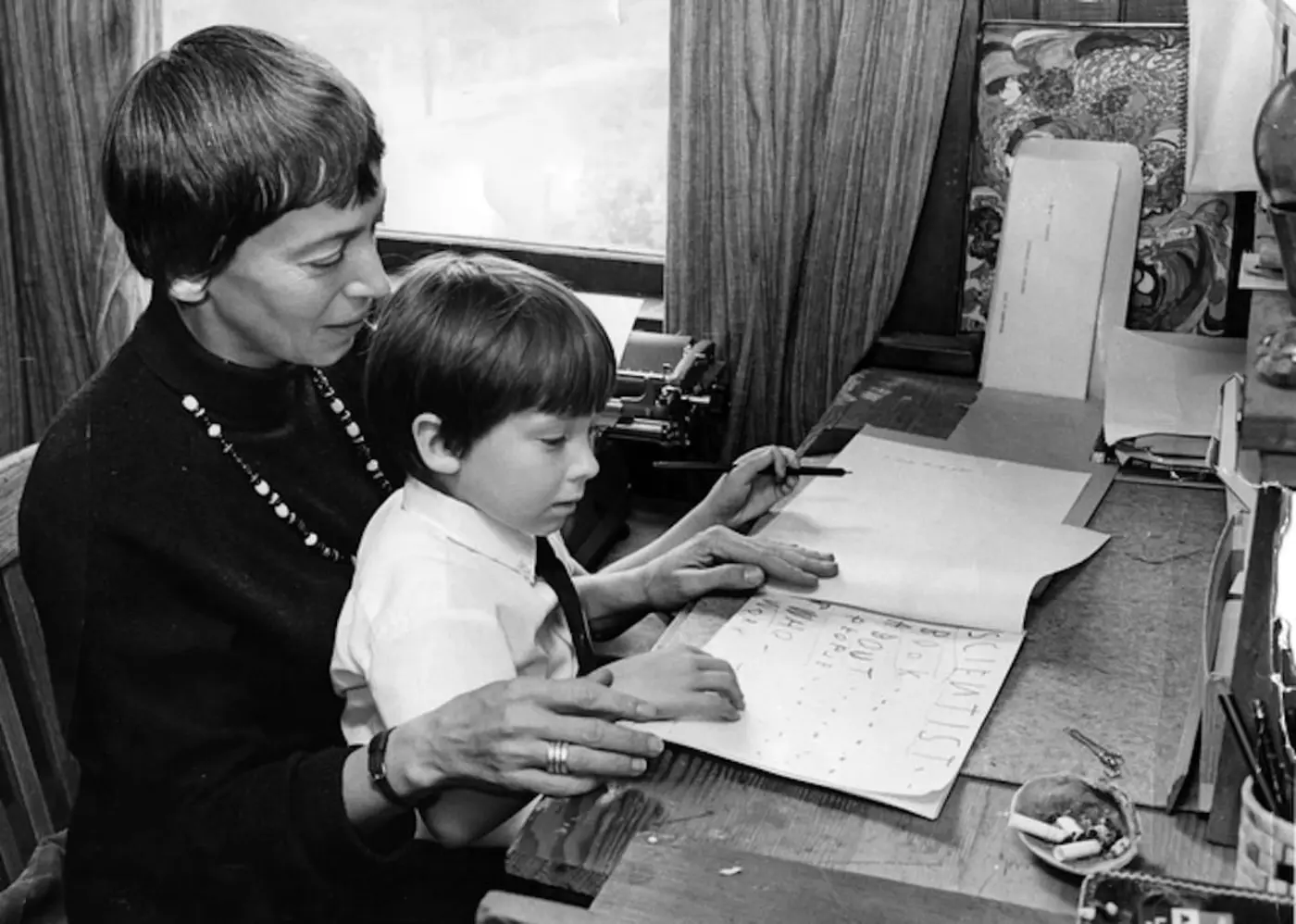 curating a show on my ineffable mother ursula k le guin