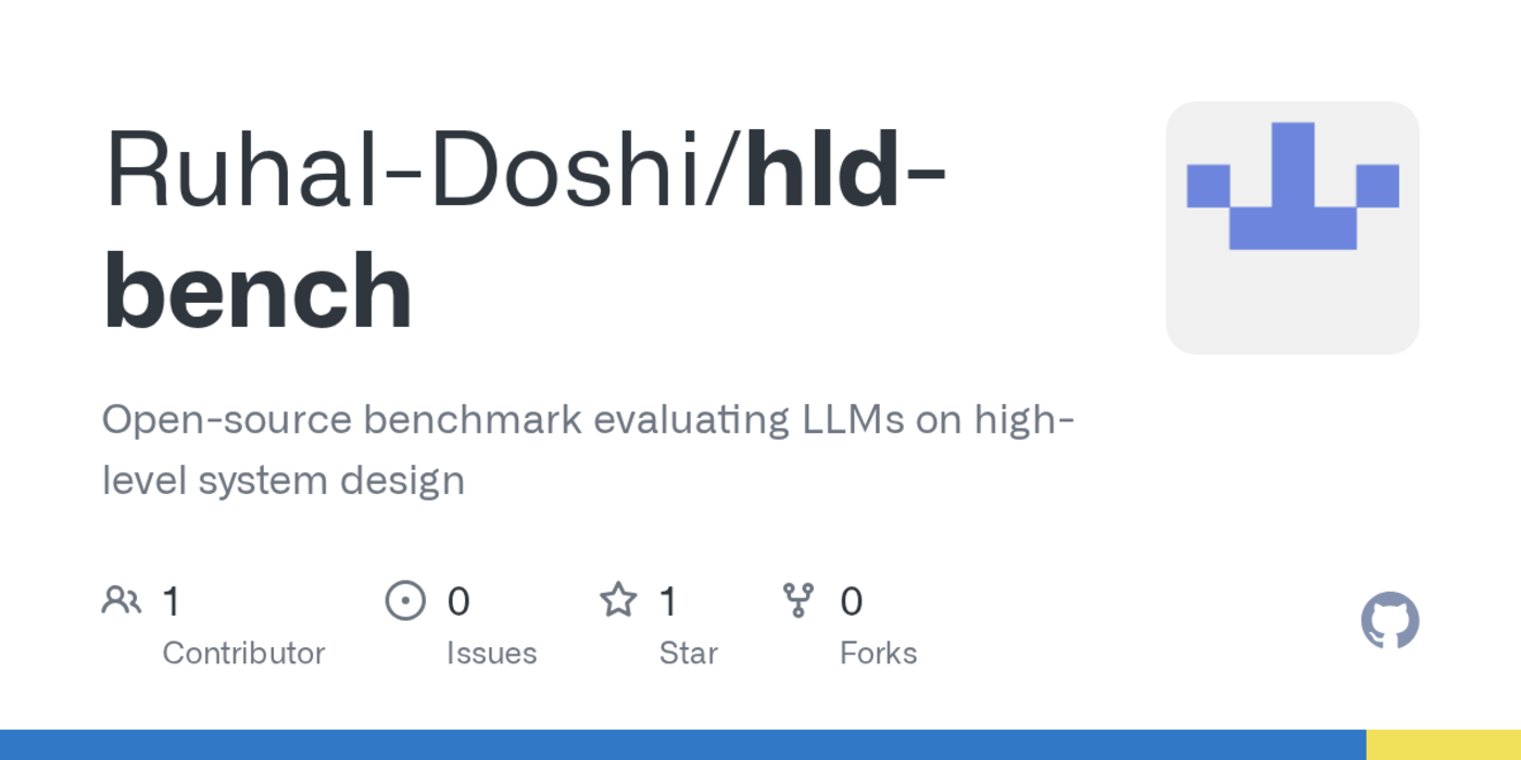 show hn i built a framework to benchmark llms on system design and architecture