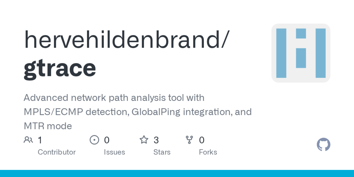 gtrace an advanced network path analysis tool