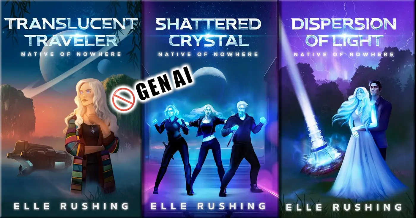 authentically authoring maintaining a 300kword scifi world without ai slop