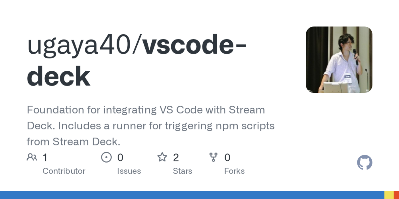 show hn npm scripts deck run npm scripts from stream deck with dynamic button
