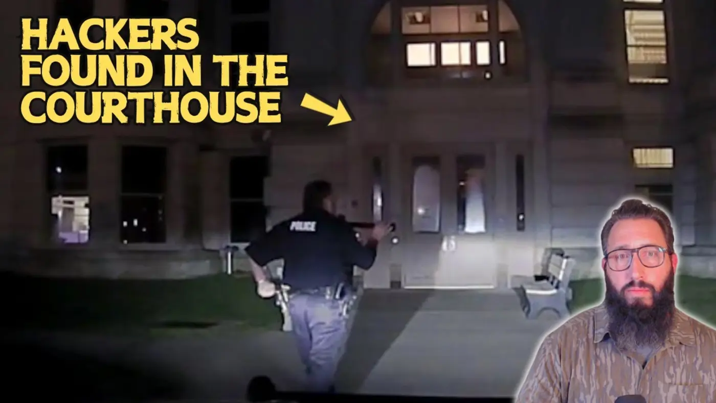 hackers arrested after being hired by iowa to pentest courthouse win case video