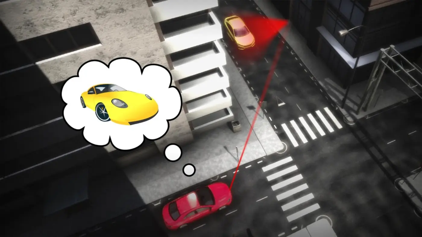 camera that can see around corners 2021 video