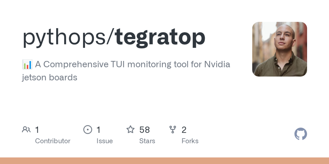 tegratop a comprehensive tui monitoring tool for nvidia jetson boards