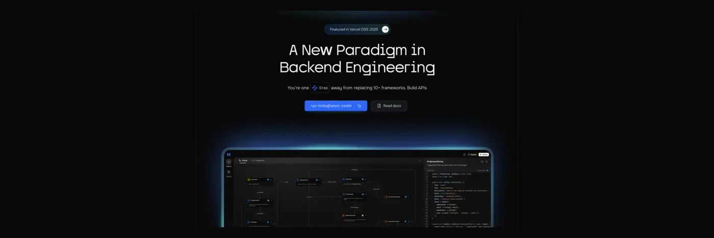 motia unified back end framework with observability and state management
