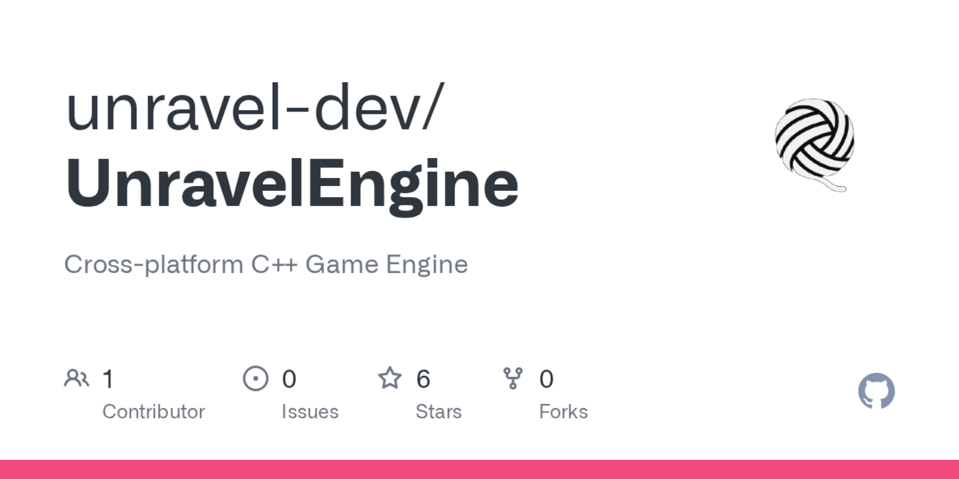 unravel engine crossplatform c20 game engine with wysiwyg editor