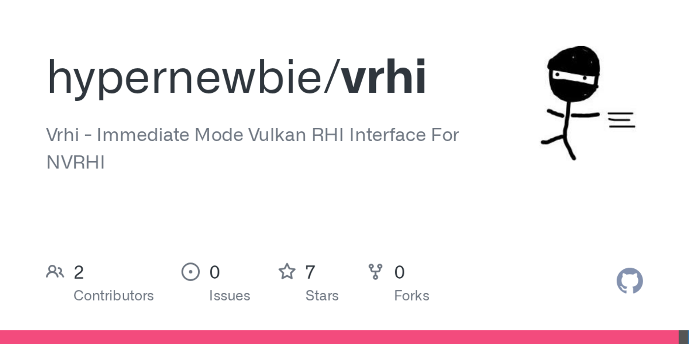 show hn vrhi ai slop dx9dx11style immediate api on vulkan