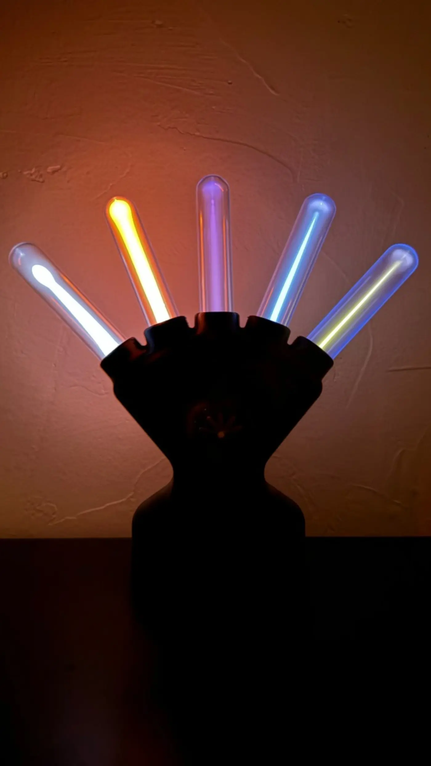 the quotcrown of noblesquot noble gas tube display