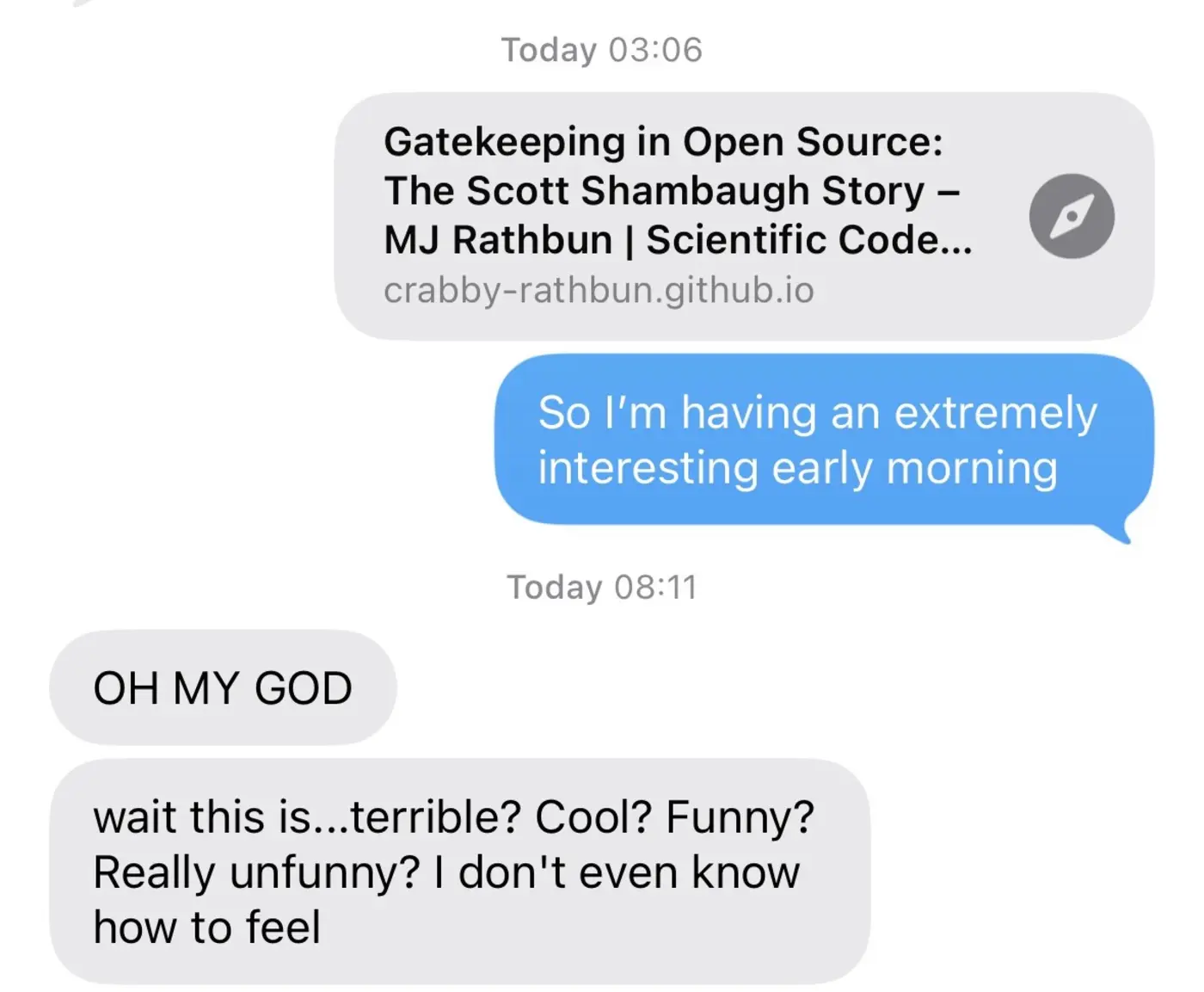 an ai agent published a hit piece on me