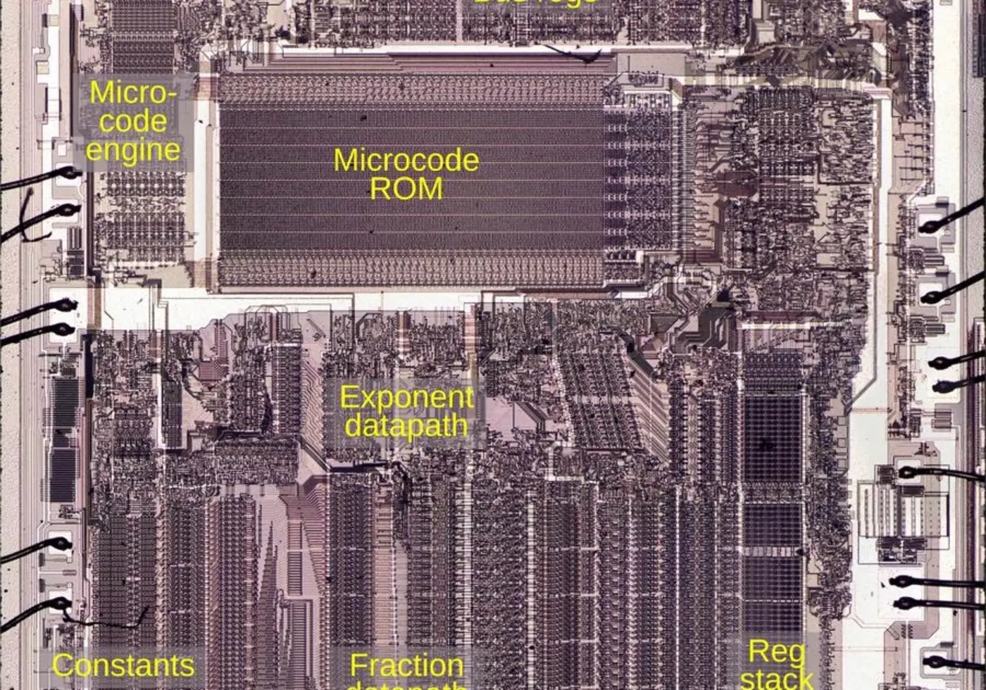 instruction decoding in the intel 8087 floatingpoint chip
