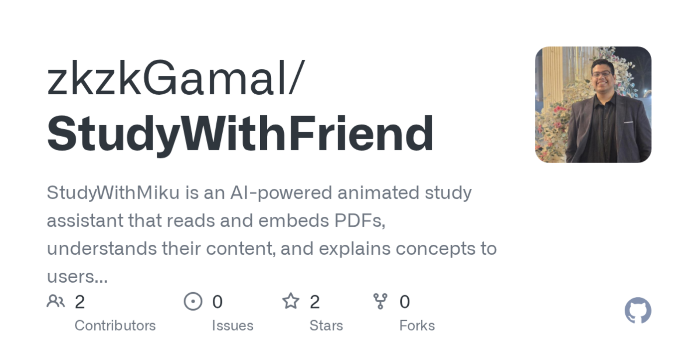 studywithmiku opensource ai study assistant