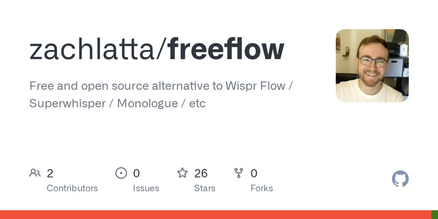 show hn free alternative to wispr flow superwhisper and monologue