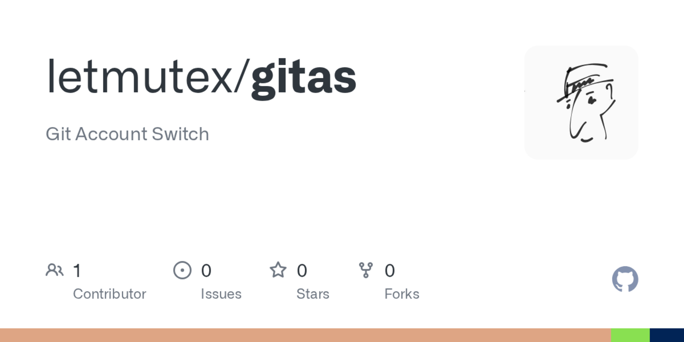 gitas a tool for git account switching