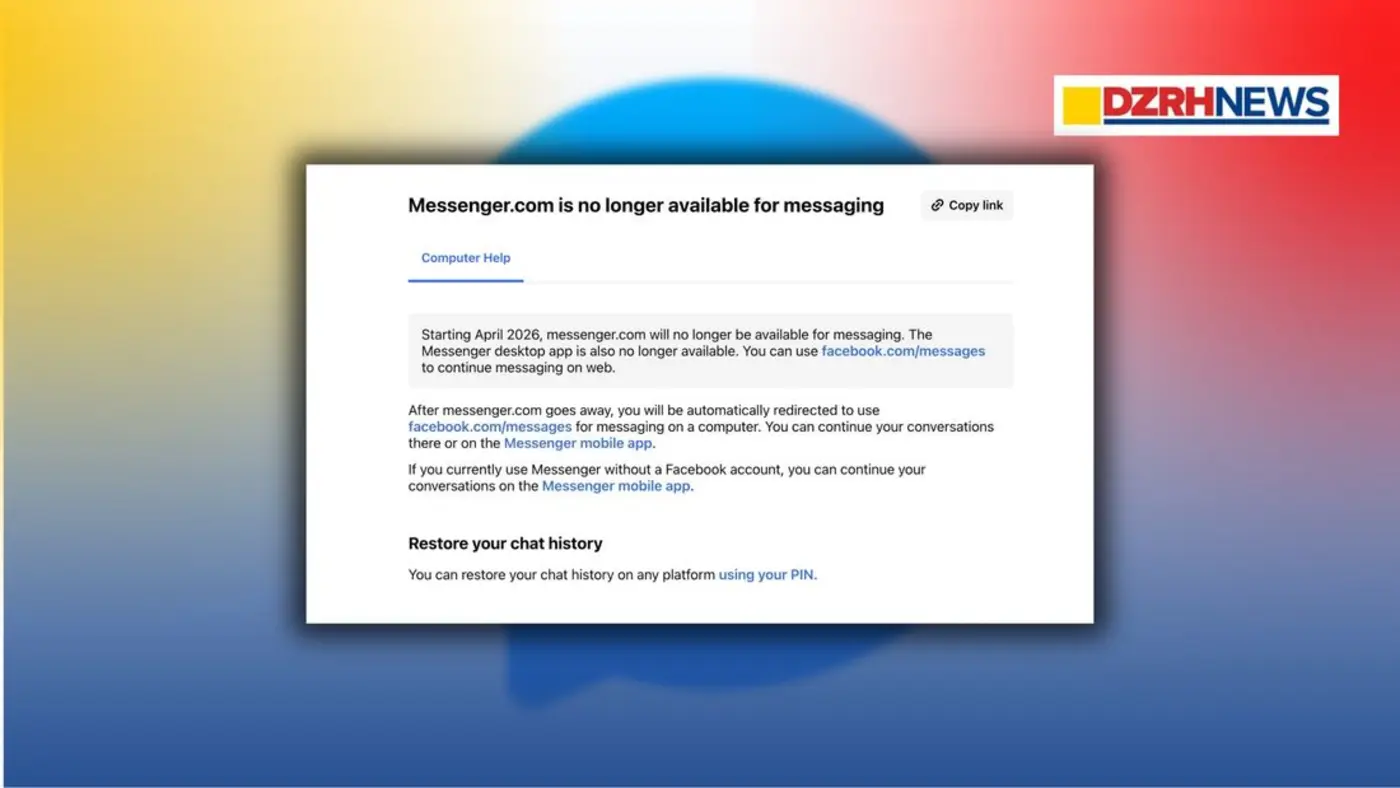 meta to retire messenger desktop app and messengercom in april 2026