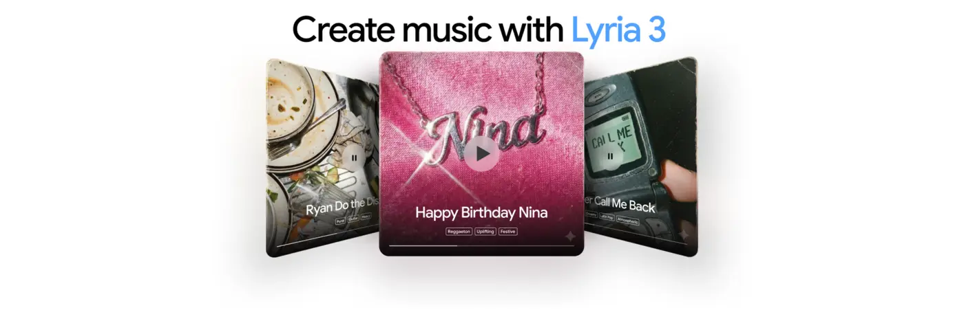 googlex27s lyria 3 make 30second audio tracks using text or images in beta