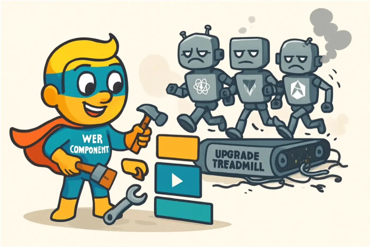 web components the frameworkfree renaissance