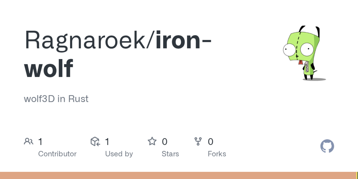 show hn ironwolf wolfenstein 3d source port in rust