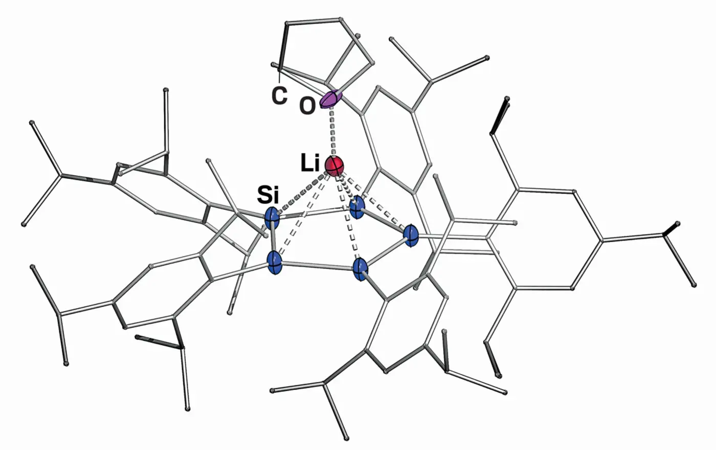 aromatic 5silicon rings synthesized at last