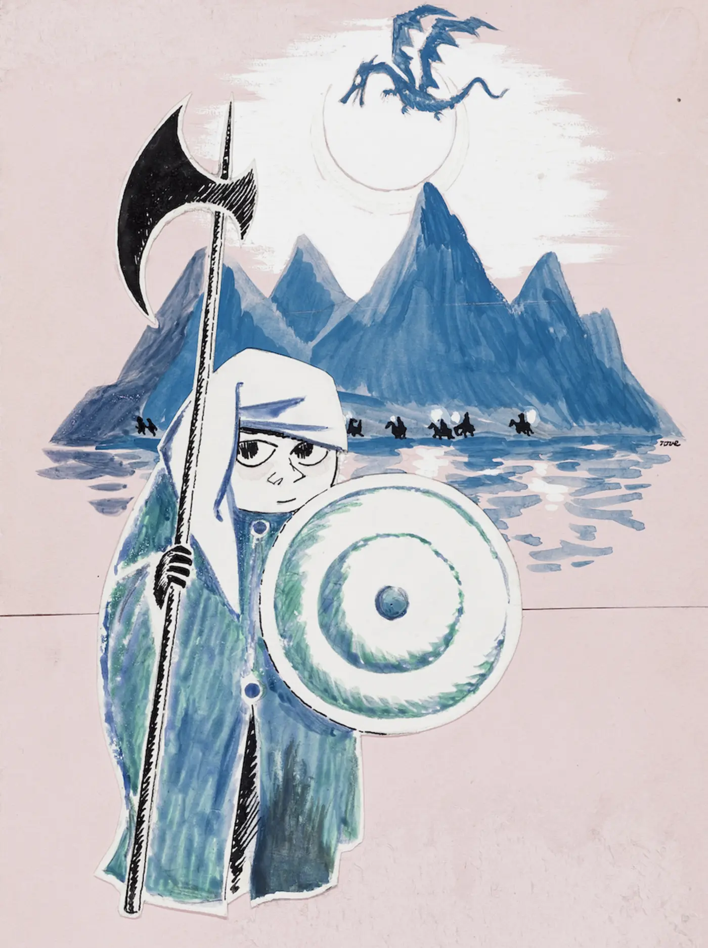 tove janssonx27s criticized illustrations of the hobbit