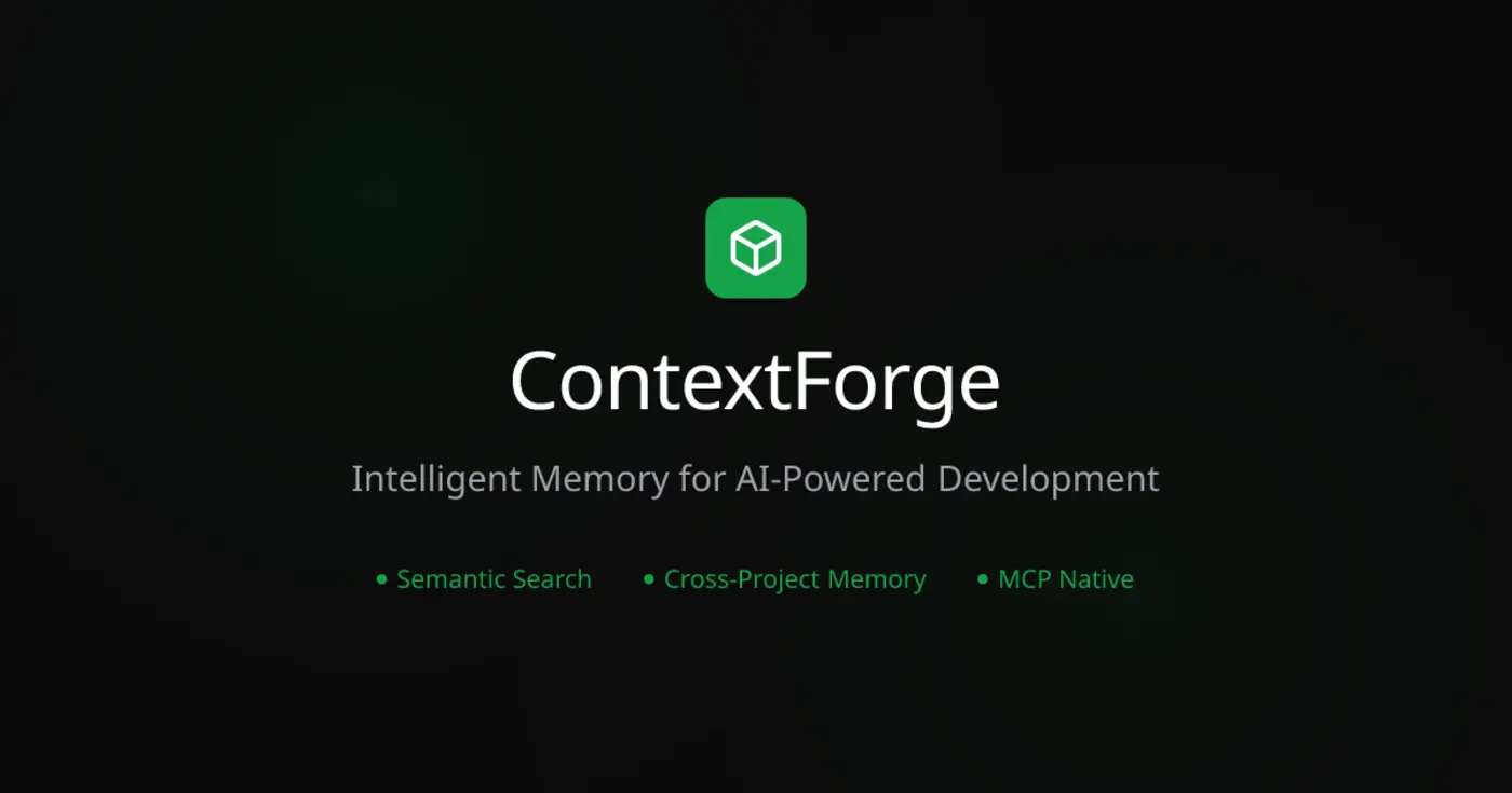 show hn contextforge persistent memory mcp server for claude