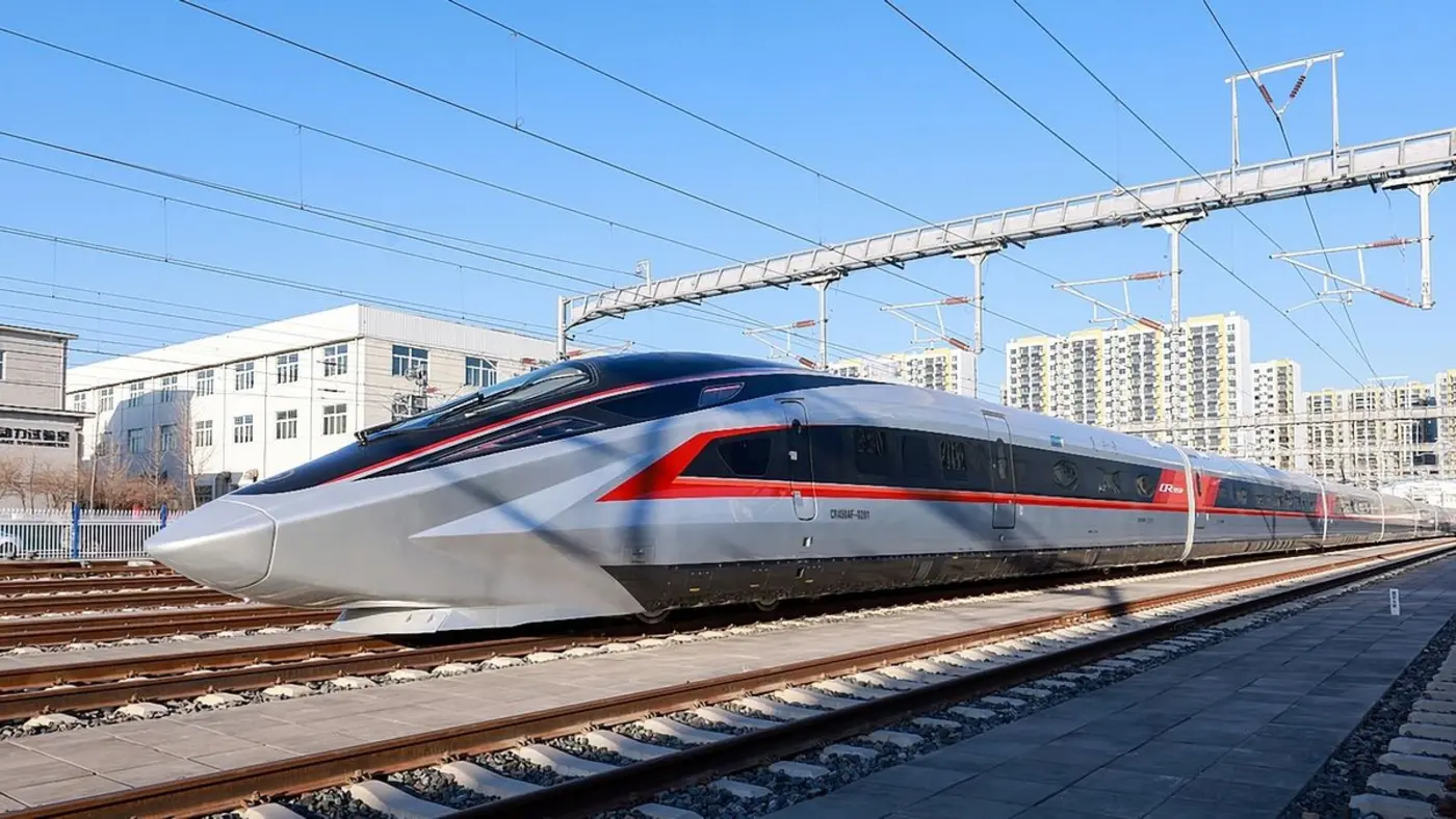 chinax27s 450kmph bullet train is the fastest ever built