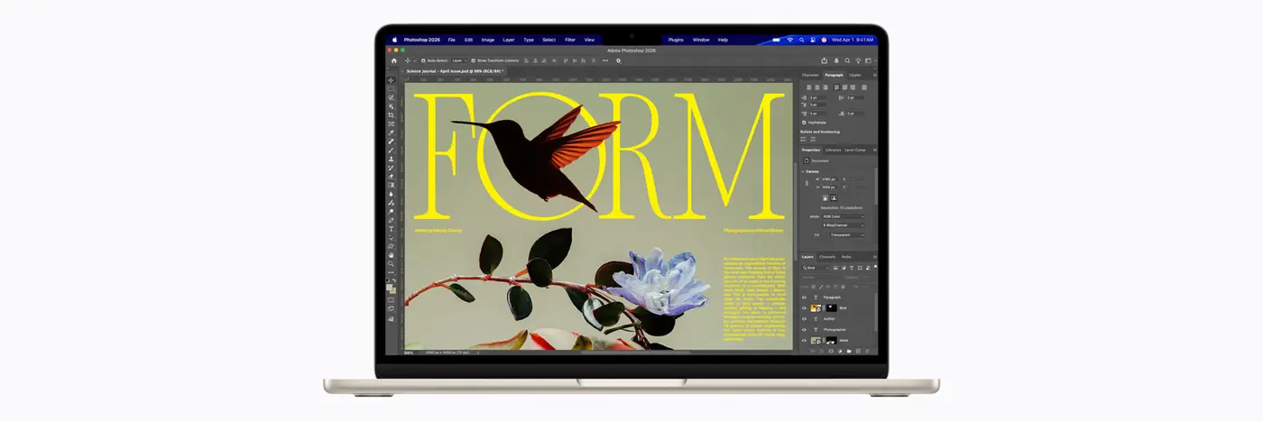 apple introduces the new macbook air with m5