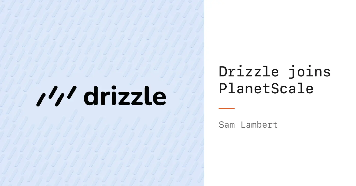 drizzle joins planetscale
