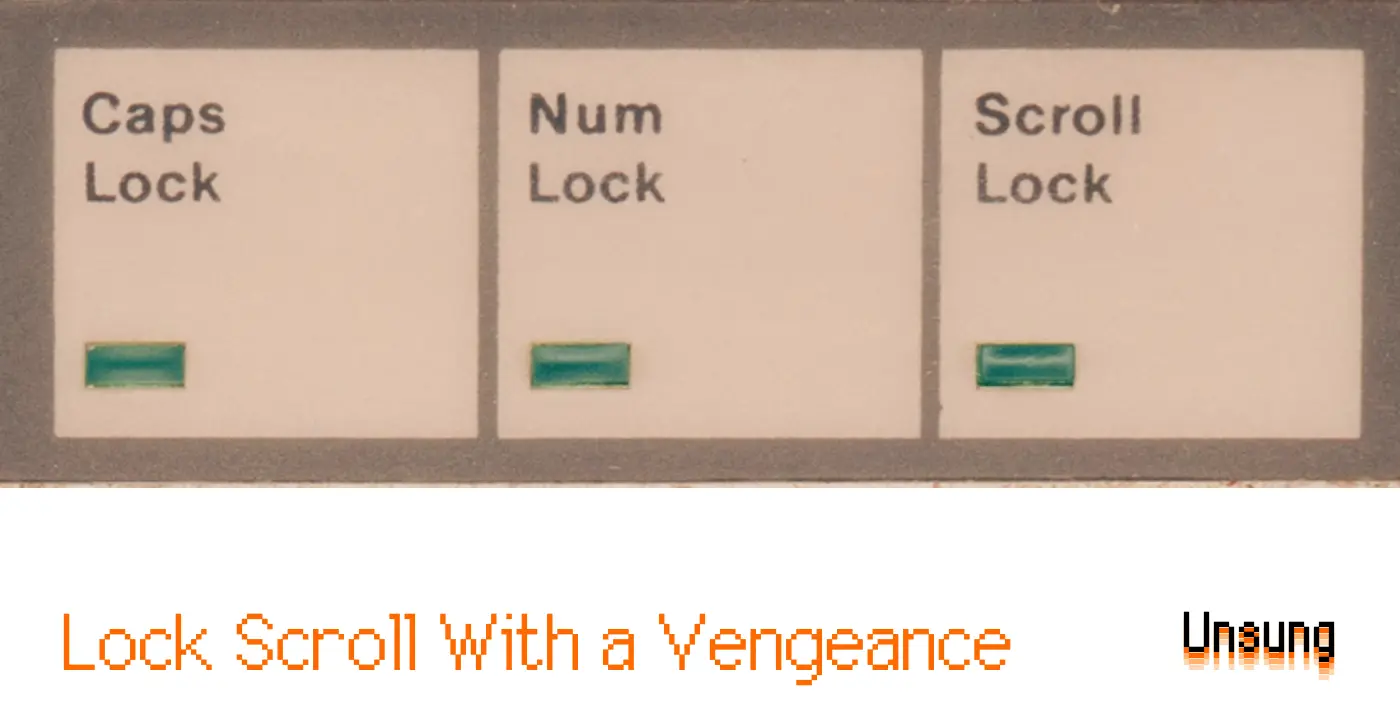 lock scroll with a vengeance