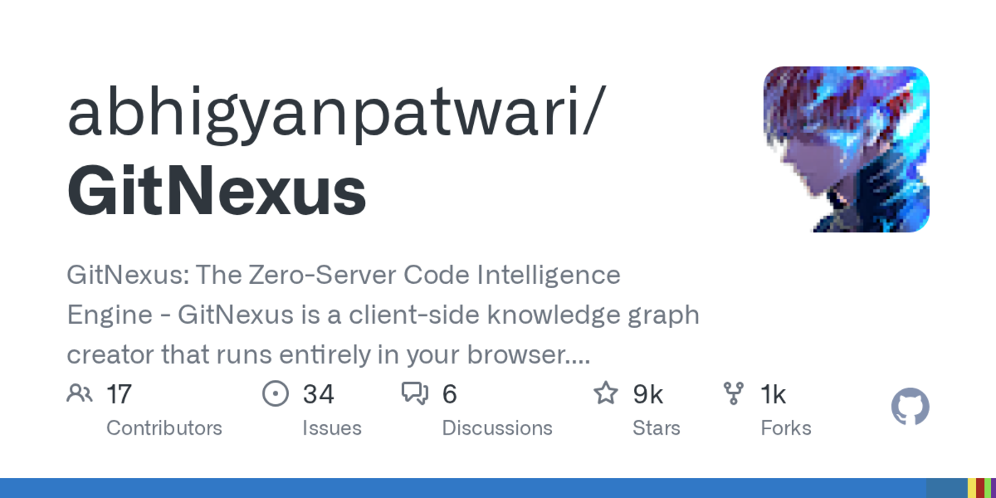 gitnexus the zeroserver code intelligence engine