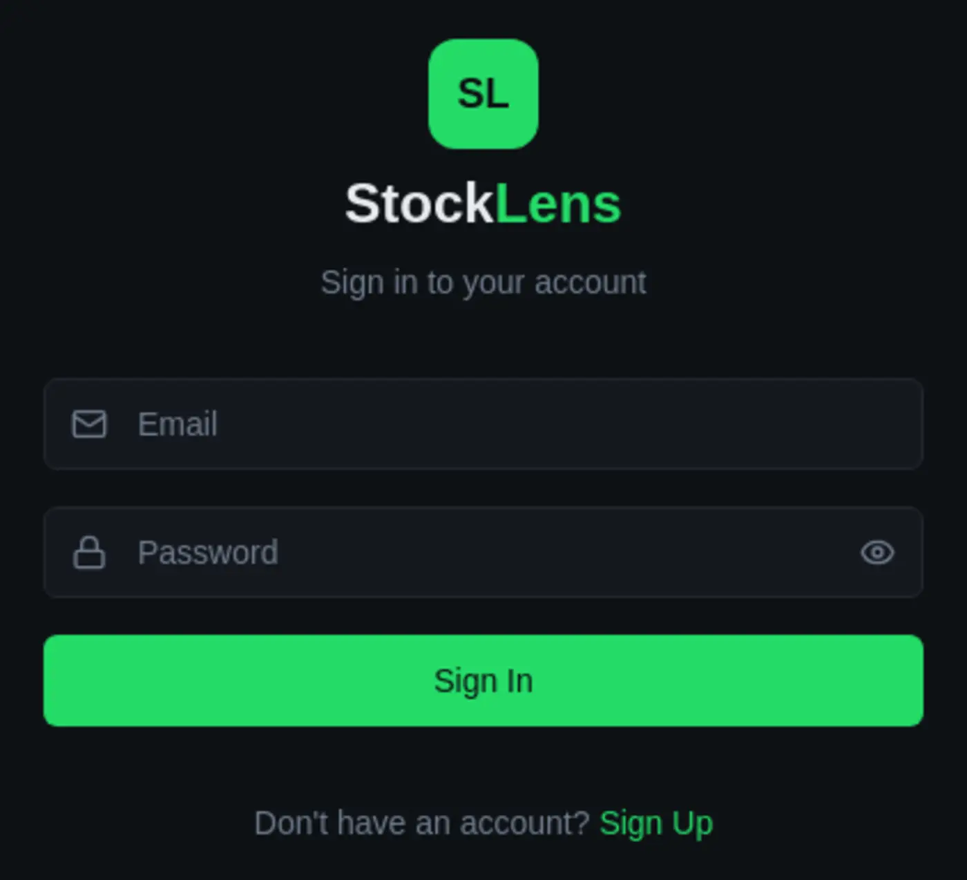 stocklens software