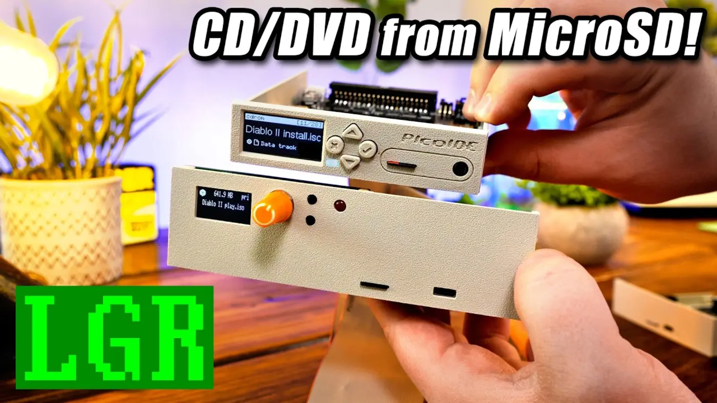 at last new ide optical drive emulators for retro pcs lazy game reviews video