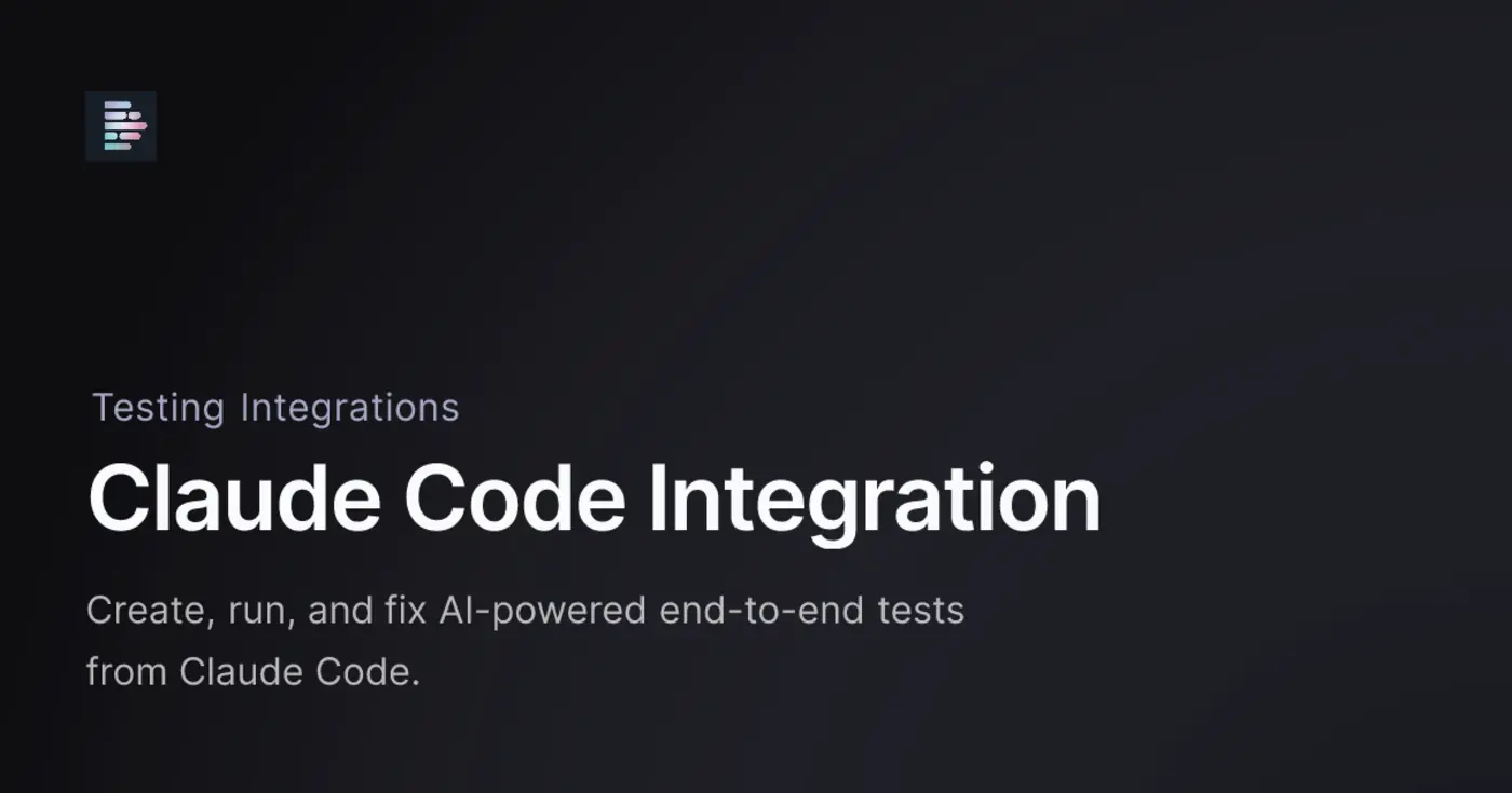 show hn decipher x claude code infra to autogenerate and maintain e2e tests