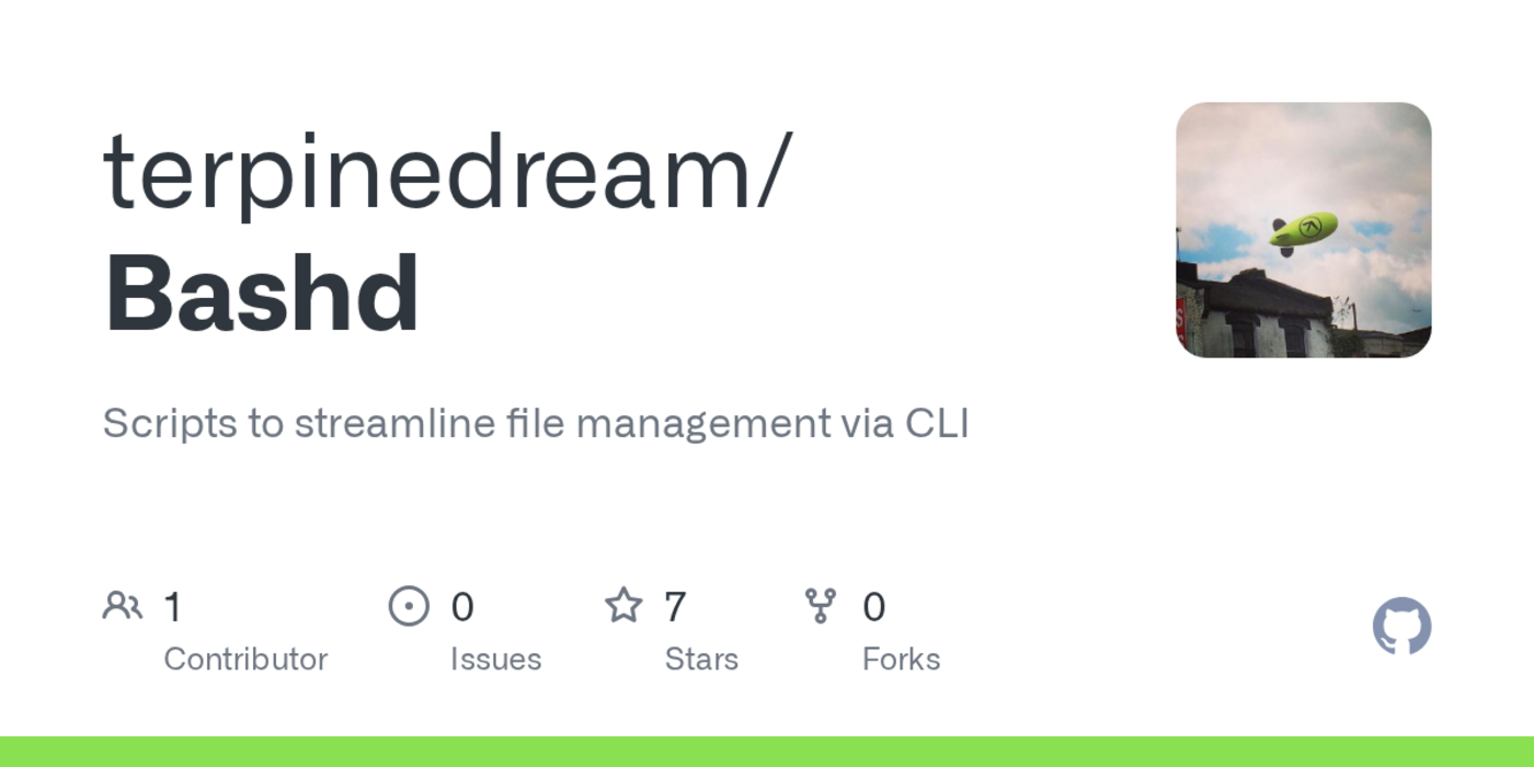 show hn bashd helper scripts for bulk cli file management